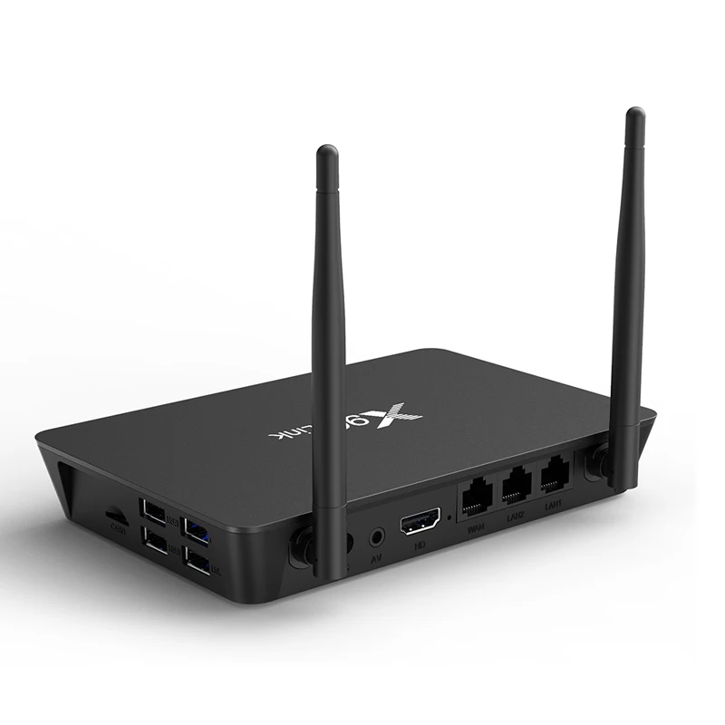 ТВ приставка X96 Link Android 7,1 Amlogic S905W 2 Гб 16 Гб 100 м LAN порт 2,4 г/5 г wifi Отт коробка