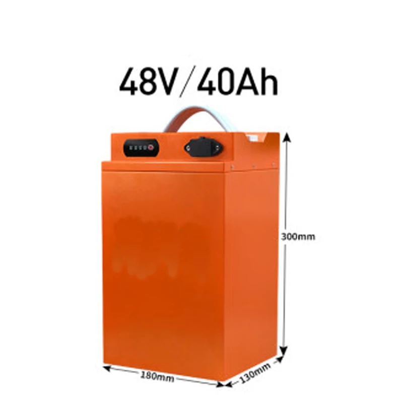 48v 40Ah ГТК 48v 60ah 35Ah 32Ah литий-ионный аккумулятор 48V 40Ah 20Ah 10Ah литий-ионный аккумулятор с BMS 13S для трехколесный велосипед Скутер велосипед go kart+ Зарядное устройство - Цвет: 48v 40Ah