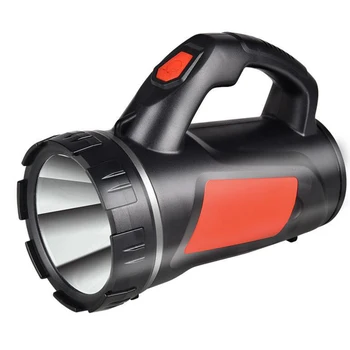 

800LM LED Searchlight Hunting Flashlight 1200mAh USB Rechargeable Spotlight 17cm Camping Handlamp Lantern 3Modes