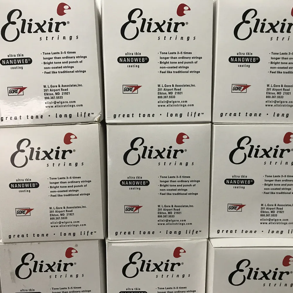 

12 sets Nanoweb Acoustic guitar strings 11027 11002 11052 16002 16027 16052 electric guitar strings 12052 12002 12077 for guitar