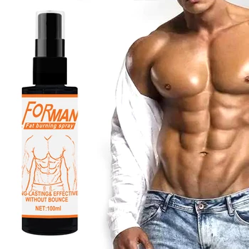 

100Ml Powerful Abdominal Muscle Essence Oil Muscle Stronger Anti Cellulite Burn Fat Product Weight Loss Essence Oil Men