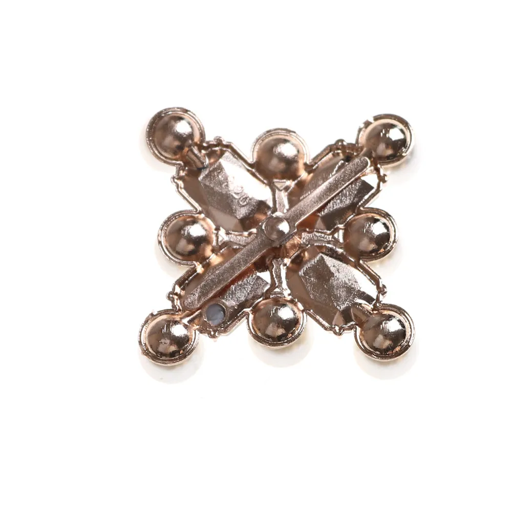 1 шт. стразы Кристалл жемчуг цветок зажим вставка пряжка украшение для обуви