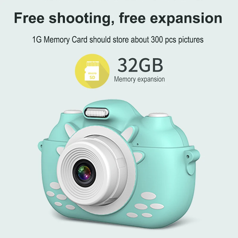 

Digital Kids Camera 3Inch TouchScreen Dual Lens Cartoon Photography Birthday Gift JLRL88