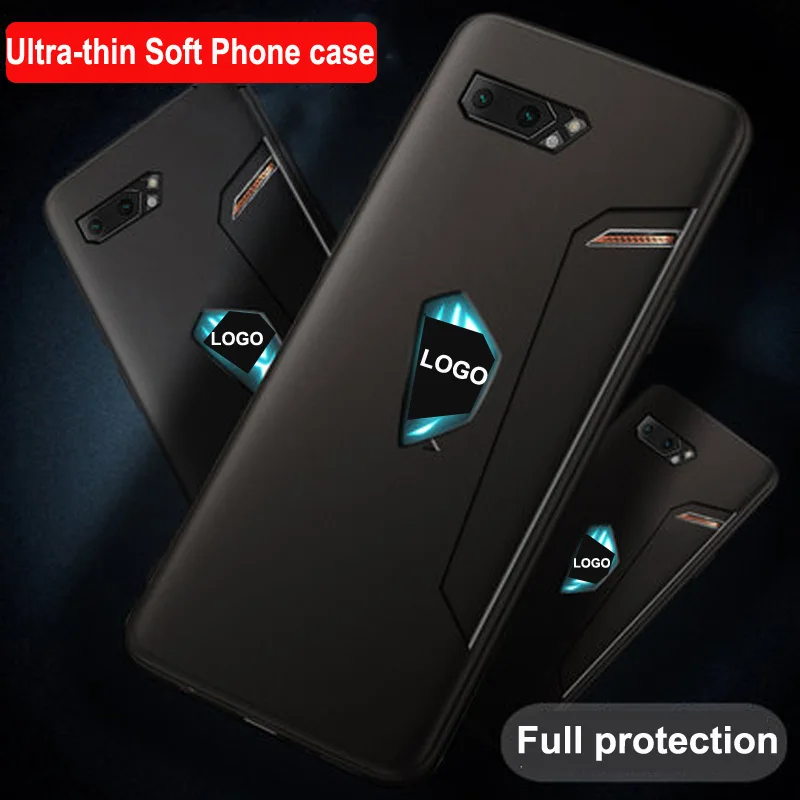 Для Asus Rog Phone 2 чехол матовый Мягкий Силиконовый ТПУ чехол для Asus Rog Phone II ZS660KL чехол Z01QD TPU протектор Phone2