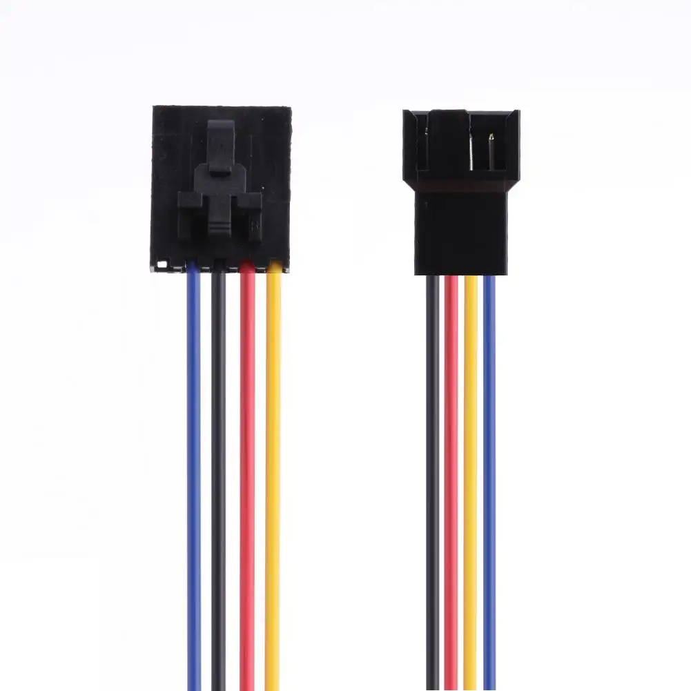 5Pin гнездо к 4Pin папа Вентилятор охлаждения разъем адаптер конвертер удлинитель