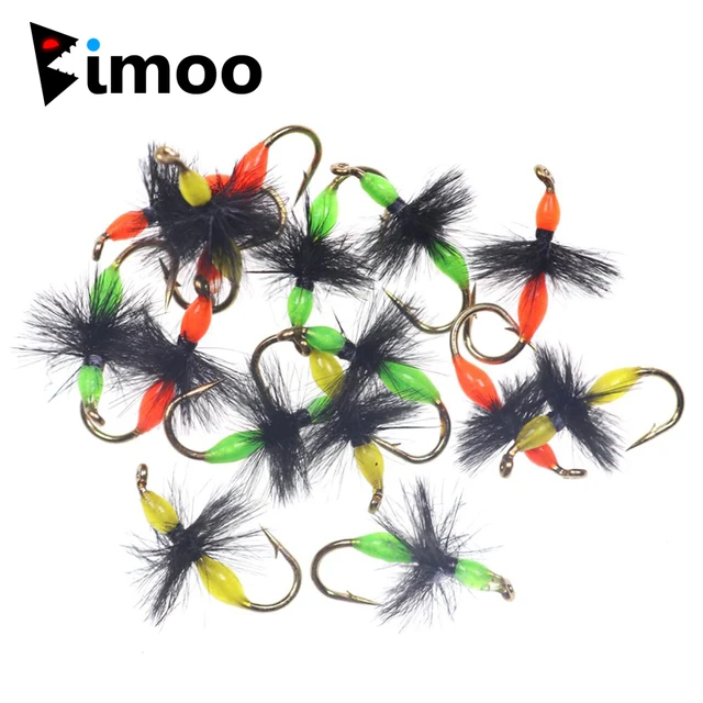 Bimoo 10PCS Size #14 #16 Orange Yellow Green Epoxy Ant Trout Dry Flies  Rocky River Trout Fishing Flies Hard Body Bait Lure - AliExpress
