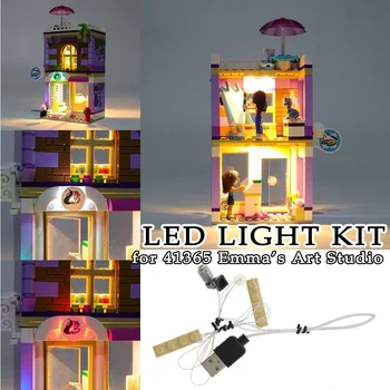 

LED Light Kit for 41365 Art Studio Building Blocks Lighting Set Bricks Decorative Lights