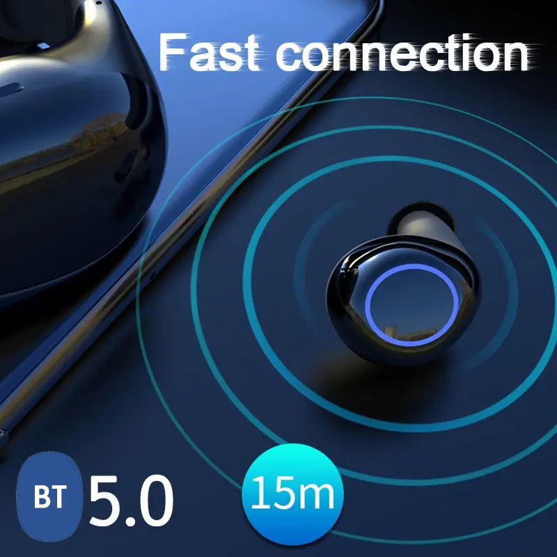 VTIN беспроводные Bluetooth наушники стерео в ухо водонепроницаемые наушники HiFi вставные наушники с формой запястья fone sem fio