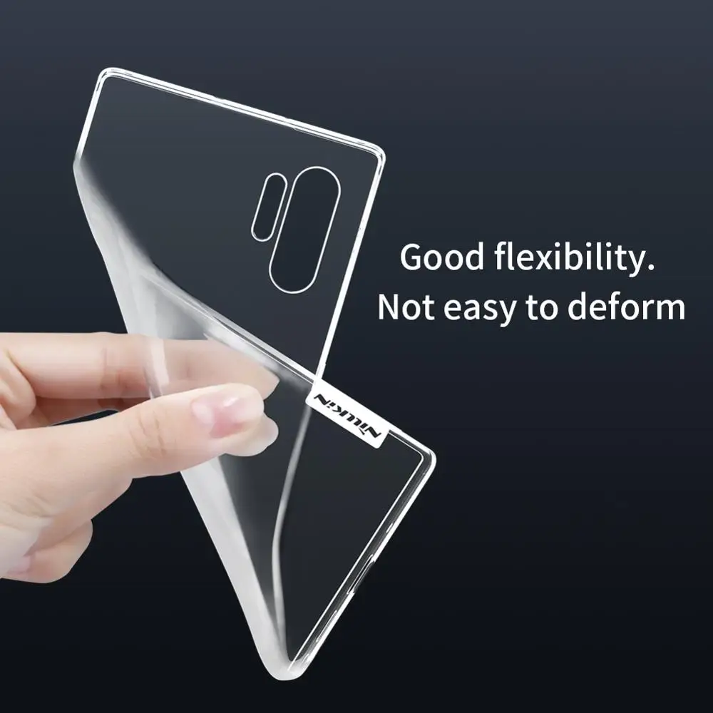 Чехол для Samsung Galaxy Note 10 5G ультратонкий прозрачный мягкий чехол из ТПУ Plus NILLKIN