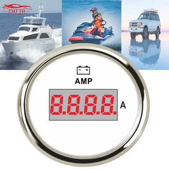 

For Car Marine Boat 52mm 9-32vdc 0-150A Digital Amperemeter Tuning Lcd AMP Gauge W/ Current Shunt Pick-up Amperemeters