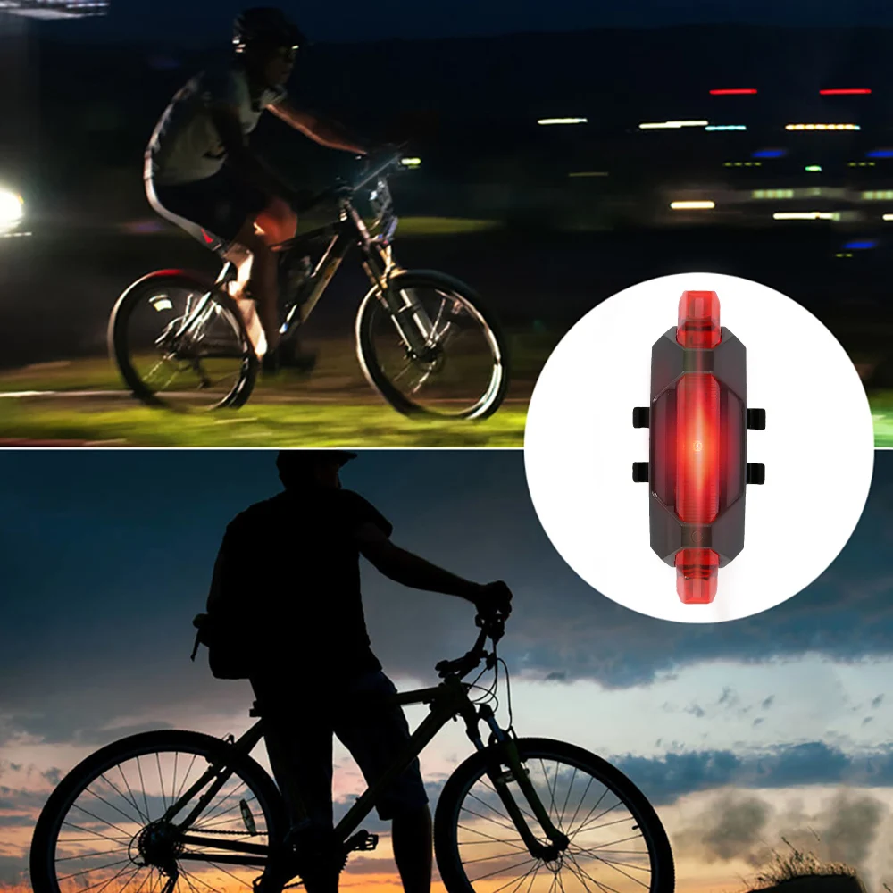 Waterproof Bicycle Front Back Light Set Tail light Road MTB Mountain Bike Rear Light Lamp Cycling Lantern Flashlight