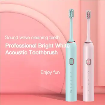 

Dropping Ultrasonic Sonic Electric Toothbrush Tooth Brush USB Rechargeable Upgraded Adult Waterproof Ultrasonic Automatic New