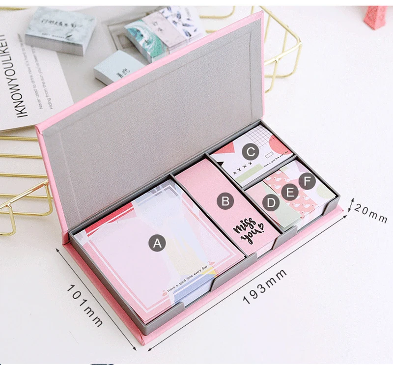 480 страниц милый Post It Kawaii набор стикеров для заметок стикер для канцелярских товаров планировщик стикеры блокноты офисные школьные принадлежности