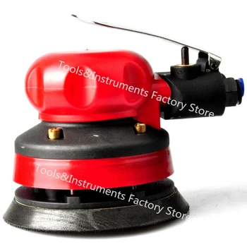 

5inch Air Polisher Air Water Sander Inlet Grinding Machine Kit Polishing Tool 1/4" Connection Low Noise Safety Pneumatic Tool
