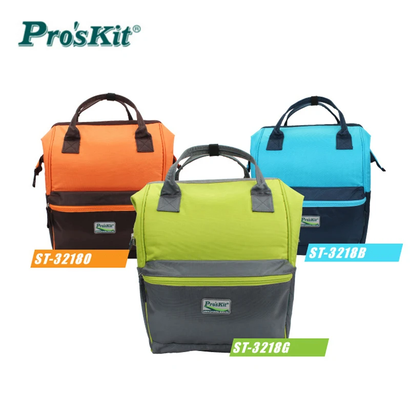 

Proskit colorful fashion tool backpack computer business professional tool kit electrician tool bag tool storage work bag