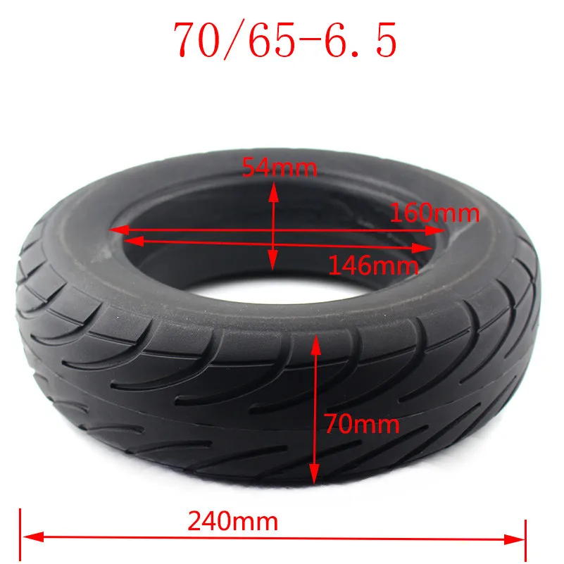 Шины 10X3. 00-6,5(70/65-6,5) вакуумные шины бескамерные колеса для мини Pro Электрический Балансирующий скутер шины