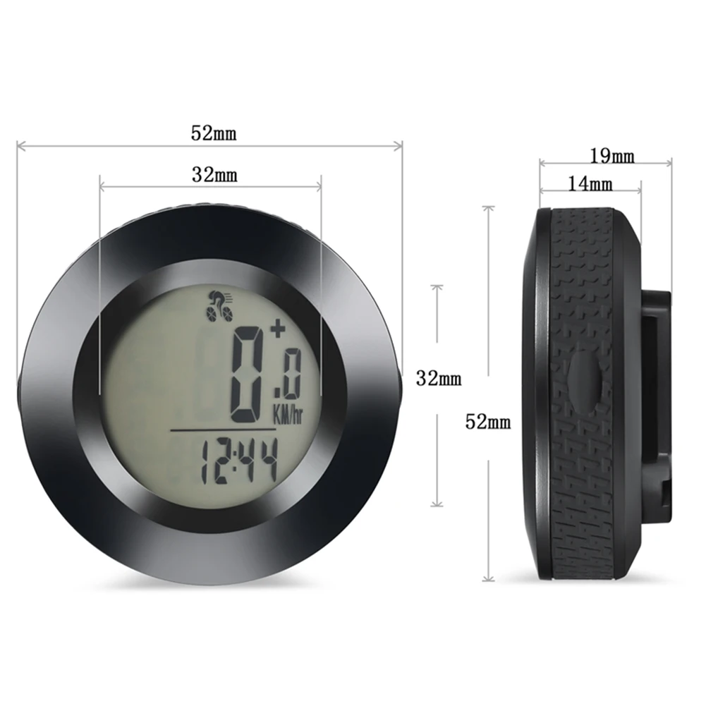 Wireless Cycling Road Odometer Clock Riding Equipment Tricolor Backlight Wired Bicycle Speedometer Bicycle Stopwatch