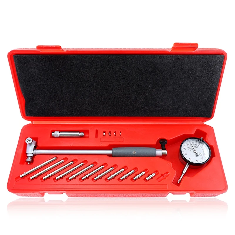

Dial Bore Gauge 50-160Mm/0.01Mm Center Ring Dial Indicator Micrometer Gauges Measuring Tools