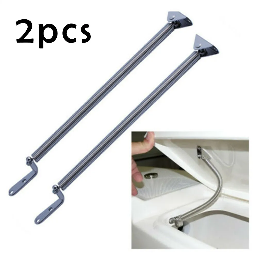 2pcs Marine Stainless Steel Boat Hatch Support Spring Adjuster Fit For Hatch Door Essential For Boat And Yacht Marine Hardware 2pcs marine stainless steel 60mm boat door stud closet catch furniture cabinet door dual ball roller catch latch hardware