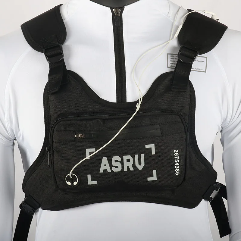 tactical Fanny pack men's mobile phone waterproof bag printed wear-resistant bag outdoor sports shoulder chest bag