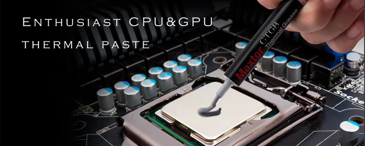 Maxtor CTG8 Thermal Silicone Grease for CPU GPU Cmputer Radiator