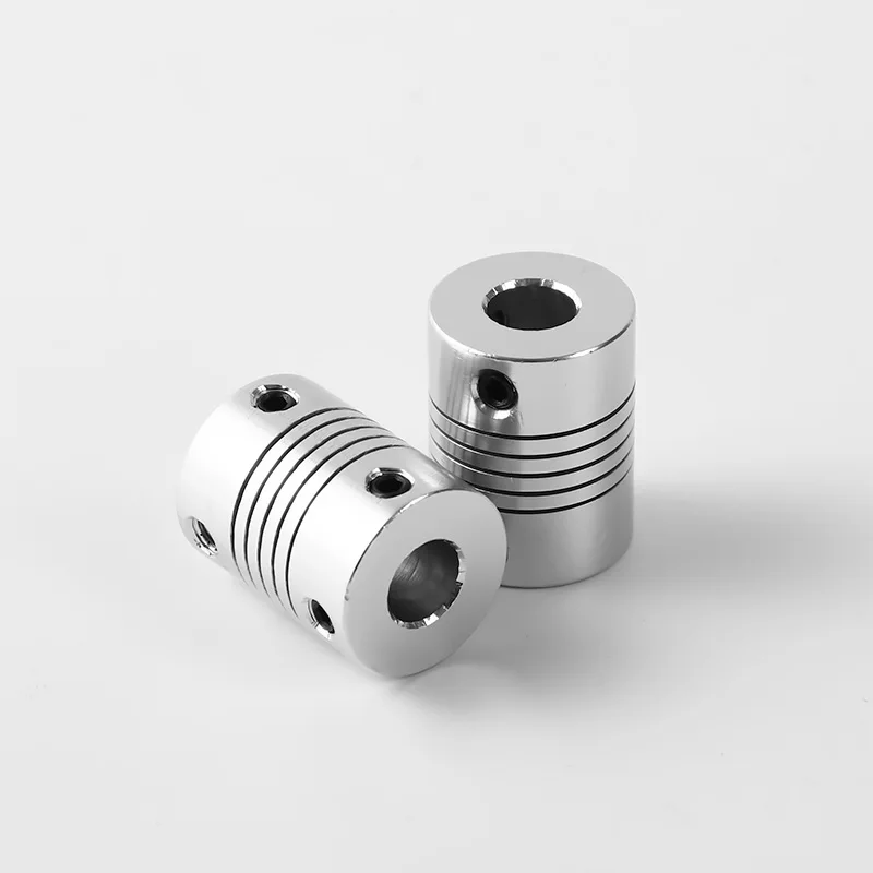 Aluminum Z Axis Flexible Coupling Shaft Coupler Connector for Stepper Motor 3D Printer 3mm 4mm 5mm 6mm 6.35mm 8mm 10mm