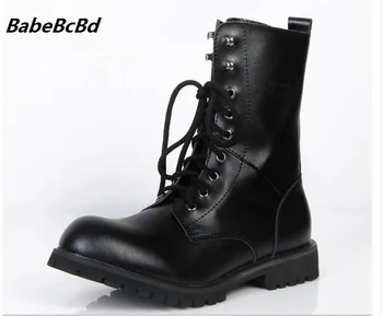 

Genuine Martin boots men's genuine leather military boots autumn leather shoes men's fashionable pairs motorcycle boots