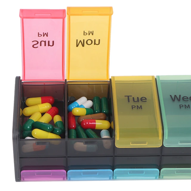 Double-Sided Pill Box