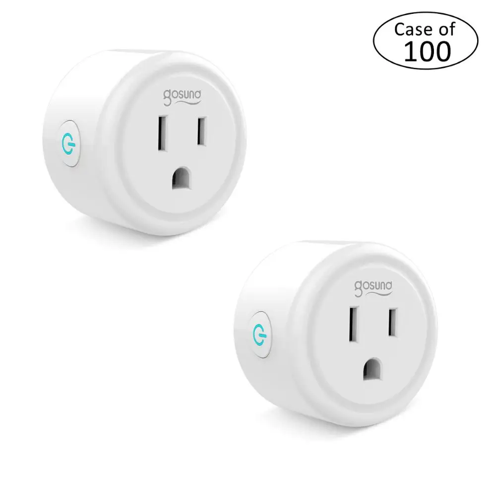 

2 pcs Pack Gosund Smart Plug wifi socket Alexa Remote Control Homekit-support electric google home socket