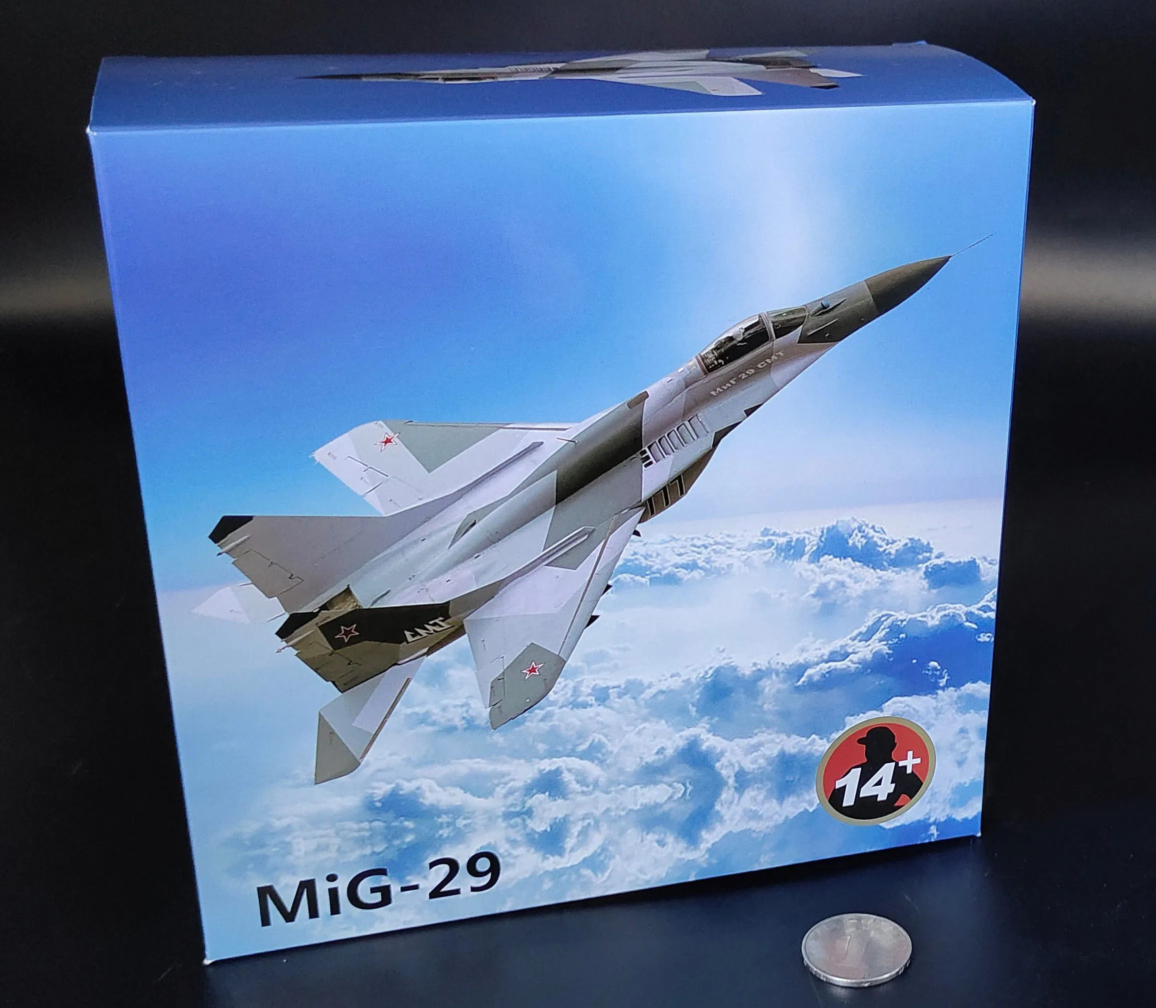Специальное предложение 1/100 российский ВВС MIG 29 Fulcrum fighter коллекция моделей