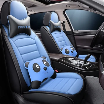 

Full Coverage Eco-leather auto seats covers PU Leather Car Seat Covers for mitsubishi asx eclipse cross galant l200 lancer 9 10