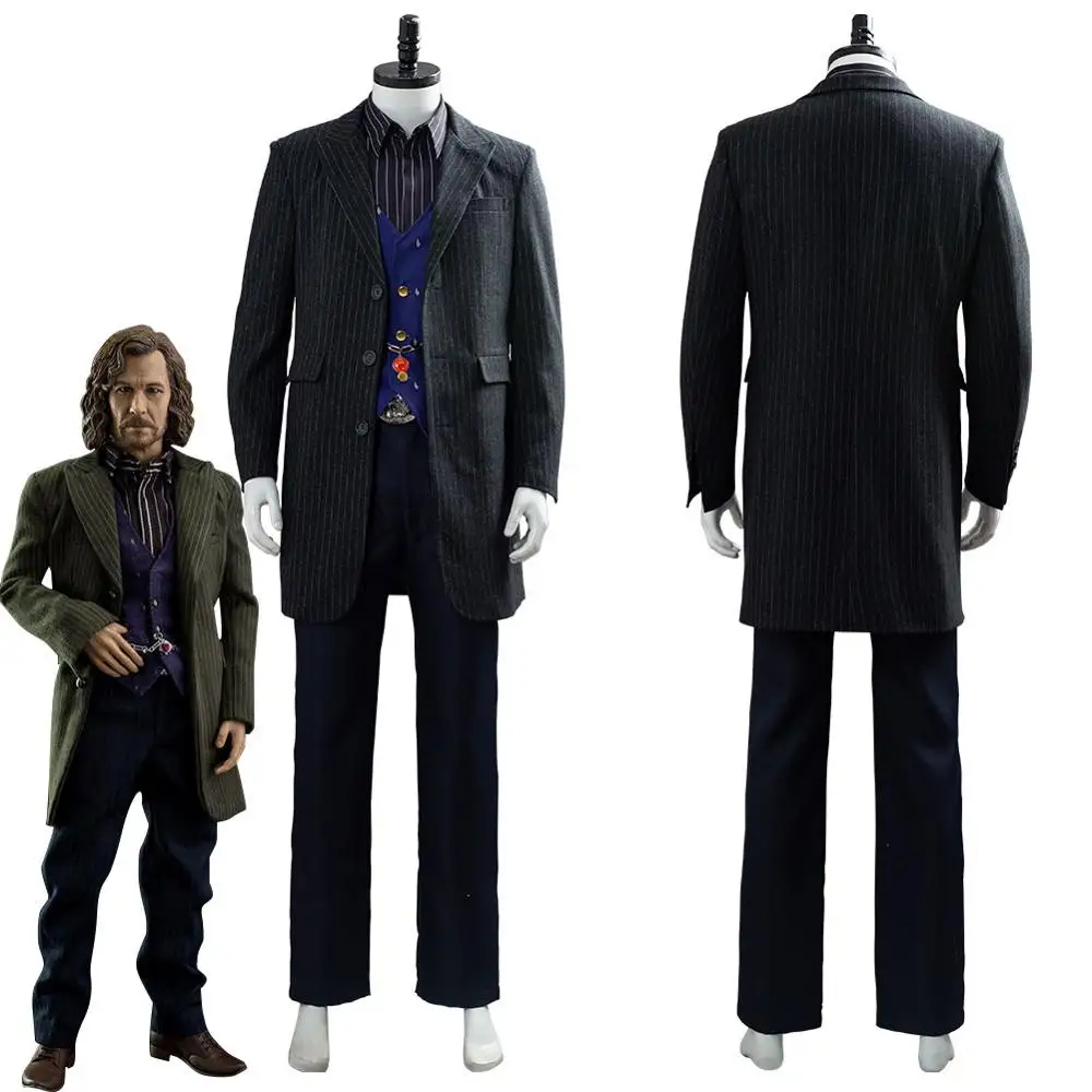 Sirius Orion чёрный костюм для косплея Взрослый мужской пиджак костюм Хэллоуин Карнавал изготовленные на заказ костюмы