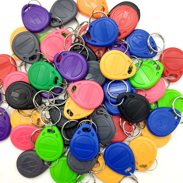 10pcs T5577 EM4305 Copy Rewritable Writable Rewrite Duplicate RFID Tag Can Copy EM4100 125khz card Proximity Token Keyfobs 4