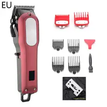 ЖК-профессиональная машинка для стрижки волос trimmerперезаряжаемая 2000 мАч литиевая батарея резак для волос для салона дома новинка