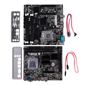 

G41 771/775 Pin Practical Desktop Computer Mainboard for Xeon 771 Pin/Core 775 Pin CPU with SATA 2 USB 2.0 DDR3 1333 Dual Channe