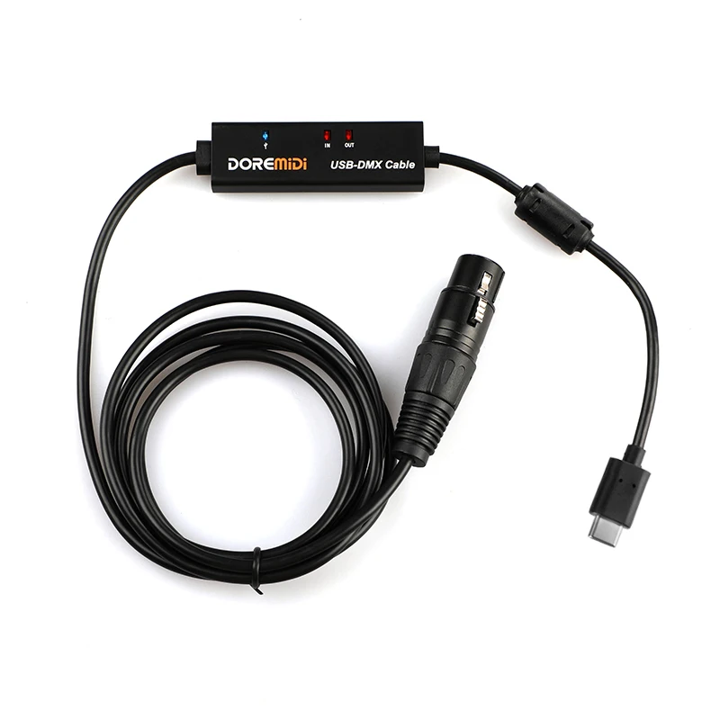 Usb-c para Cabo Rdm para Usb-c e Conectar a um Doremidi Converter Computador Dmx - - Image 2