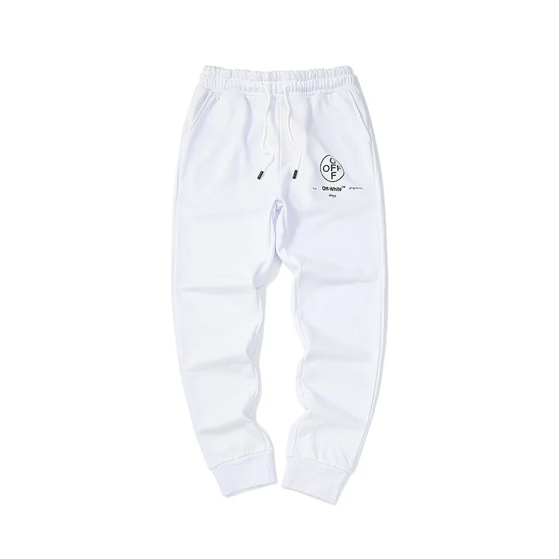 19ss off-white с буквенным принтом, спортивные повседневные штаны, уличный хип-хоп