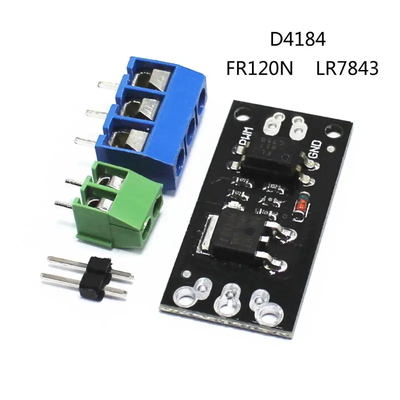 1 шт. D4184/FR120N/LR7843 изолированный MOSFET MOS трубка FET Модуль Замена реле 40 в 50A 100 9.4A 30 161A