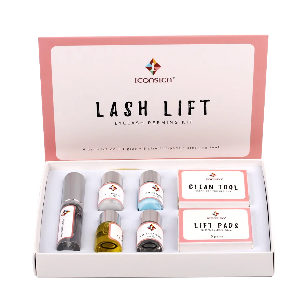 

Professional Lash Lift Kit with Rods Glue Lift Pads Perming Curling Nutritious Growth Eyelash Perming Kit lashes lifting