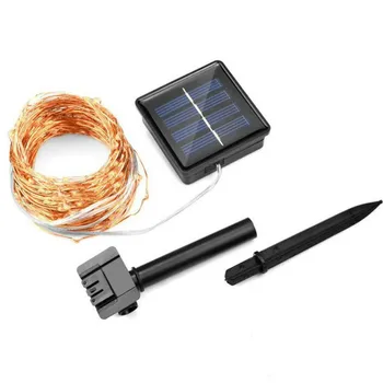 

Nice! 2021 New Year 10/20M Led Solar Fairy String Lights Waterproof Outdoor Christmas Ornaments Christmas Decorations for Home