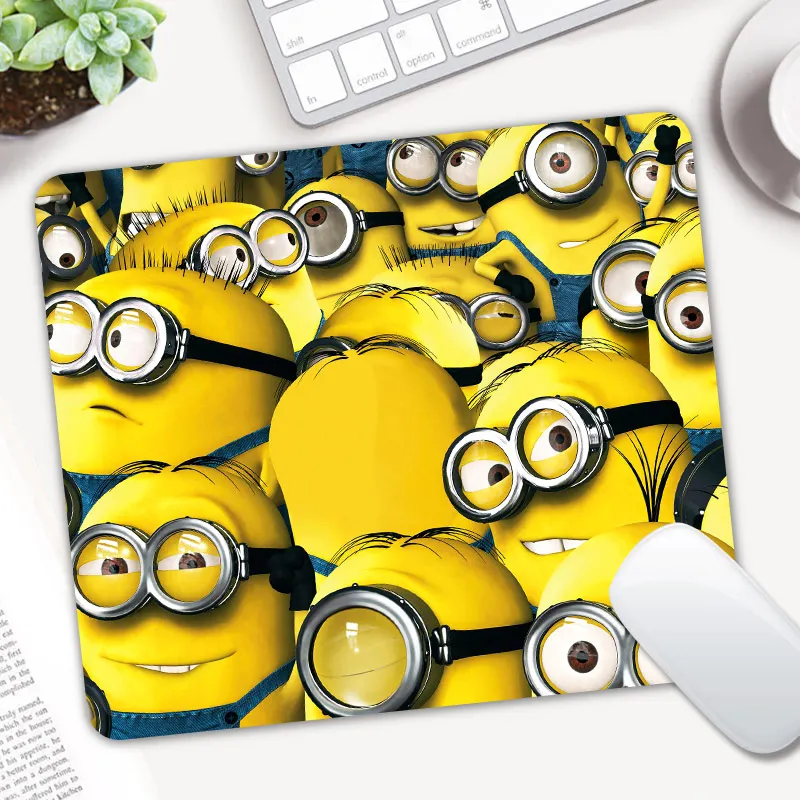 

Minions Gaming Mouse Pad Computer Mousepad Rubber Desk Mice Mat for Laptop for LOL Dota 2