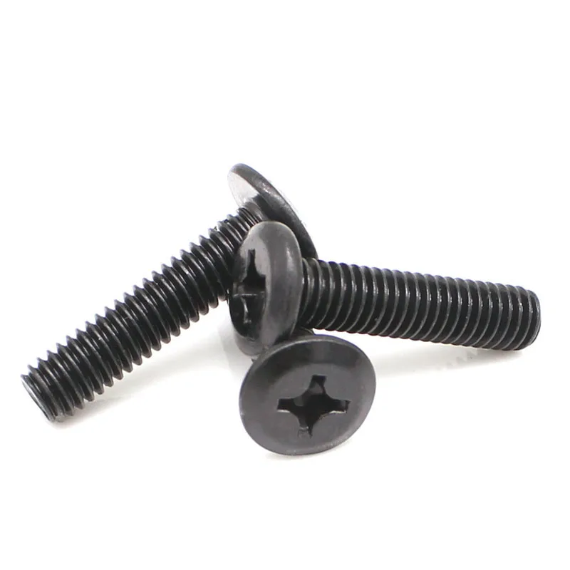 5pcs M6 Phillips flat head bevel screws cross furniture fastening screw