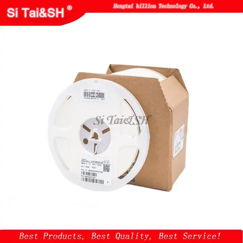 100 шт. 1206 SMD резистор 1% 4 7 Ом Чип Резистор 0 25 Вт 1/4 4.7R 4R7|Резисторы| |