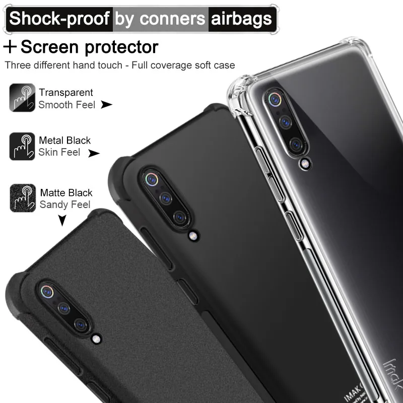 Прозрачный чехол для Xiaomi Mi9 Lite Mi 9 ультрамягкий прозрачный накладка Xiaomi9 SE|Бамперы|