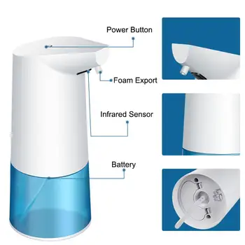 

Hot sellingTouchless Bathroom Dispenser Smart Sensor Liquid Soap Dispenser for Kitchen Hand Free Automatic Soap Dispenser