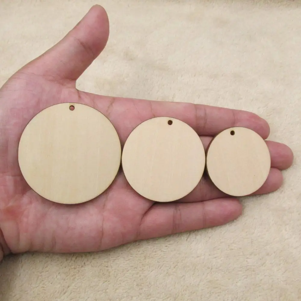 Unfinished Wooden Earrings, Blank Circle, Oval Wood Drop, Dangle Ear Rings  for Jewelry, DIY Craft Making Supplies