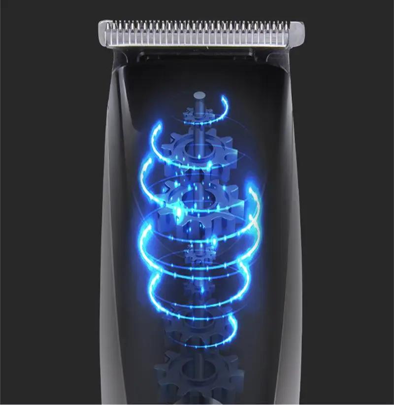 Surker SK-902 профессиональный водонепроницаемый электрический триммер для волос триммер Стрижка для бороды машинка для ухода за телом перезаряжаемая