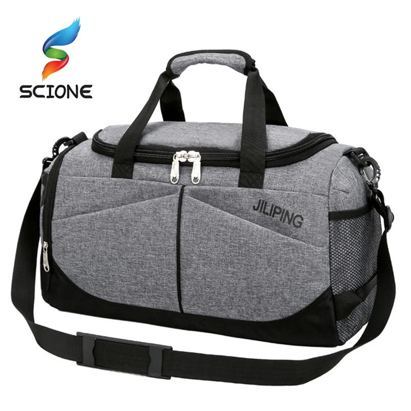 Nylon Waterproof Men's Sports Gym Bag Women Travel Handbag Large