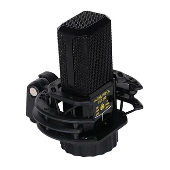 

Professional Condenser Cardioid Microphone Noiseless XLR Mic Microphone Kit for Studio Recording Live Streaming Broadcasting