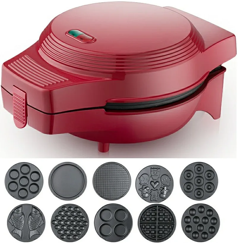 220 В многофункциональная электрическая вафельная машина бытовая для торта